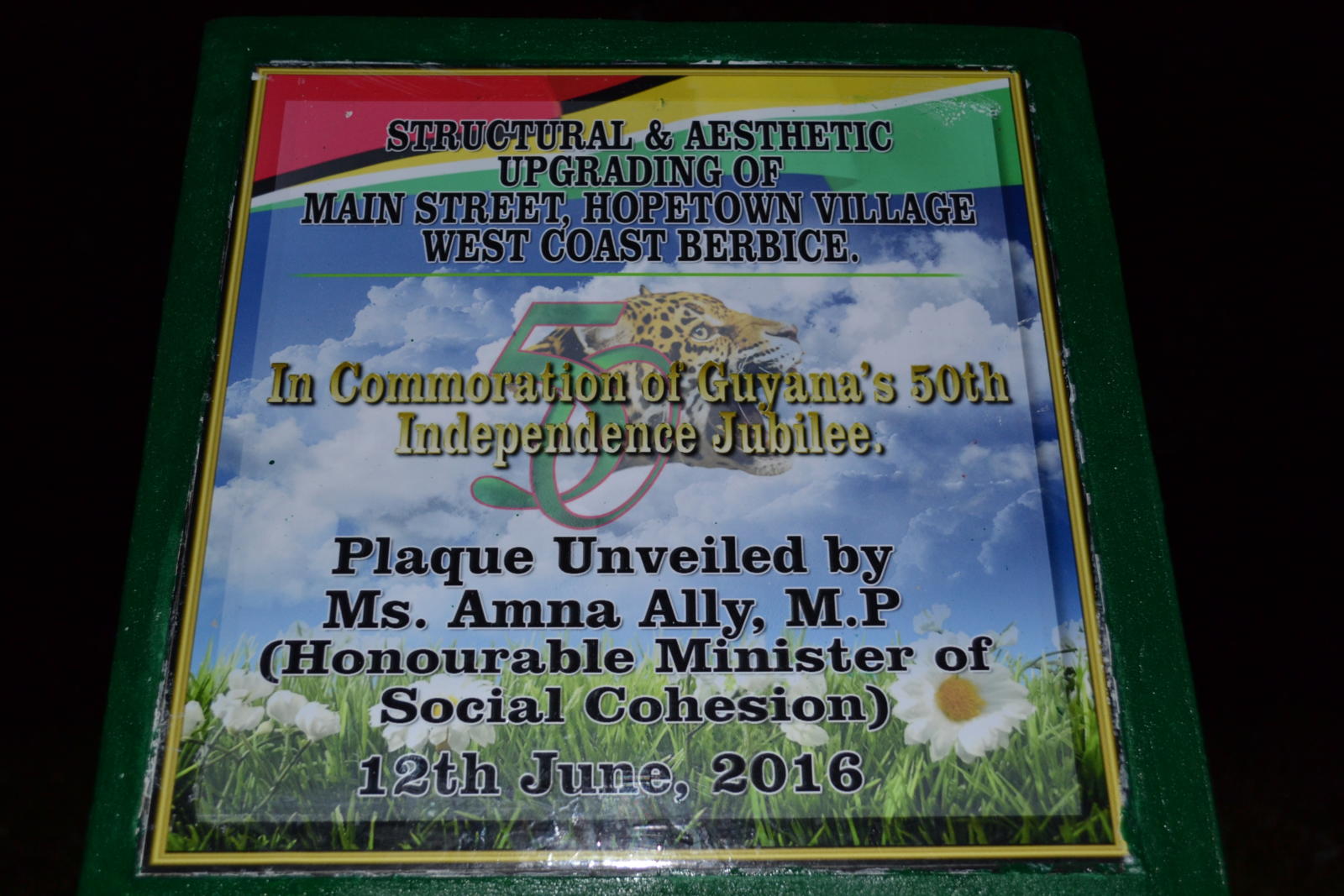 Main Street, Hopetown rehabilitated through Regional and self-help effort  -Social Cohesion Minister re-commissions thoroughfare