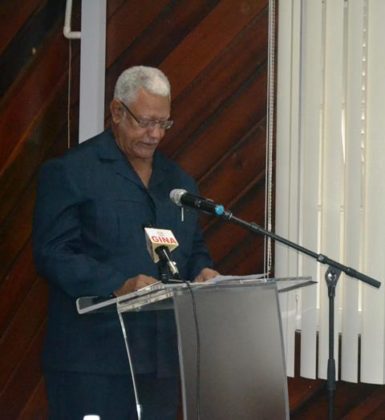 Minister Holder while delivering his remarks at the ADRM Workshop  .JPG-june16