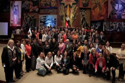 Participants at the ParlAmericas' Group of Women Parliamentarians, Quito, Ecuador