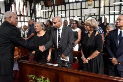 President David Granger extends condolences to the relatives of the late Bishop Randolph George
