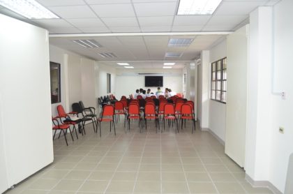 Training room, ground floor, Georgetown Public Hospital Corporation’s new maternity wing