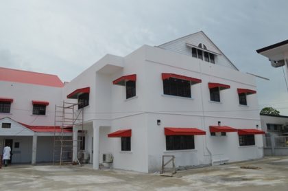 The new maternity wing to be completed at the Georgetown Public Hospital Corporation