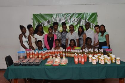 A group of youths who recently graduated from an agro-processing training programme