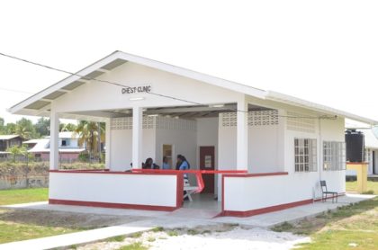 The National Tuberculosis Programme’s chest clinic at the West Demerara Regional Hospital, Region Three