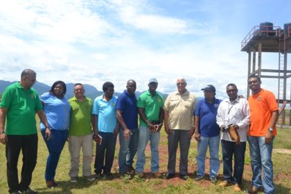 agri-minister-noel-holder-flanked-by-fao-country-representative-reuben-robertson-and-heads-of-departments-during-outreach-to-region-9