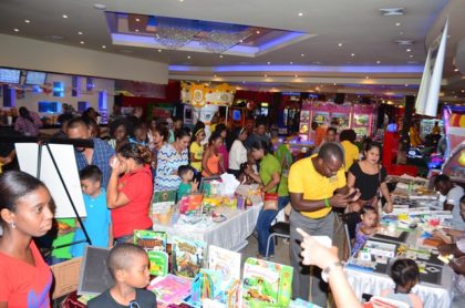 A section of the participants at the literacy clinic held at Princess / Ramada Fun City