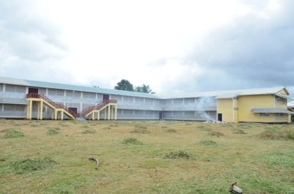 New location where the Brickdam Secondary School students will be housed 