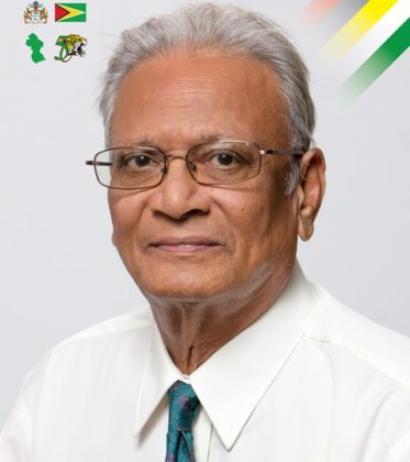 Minister of Education Dr. Rupert Roopnaraine