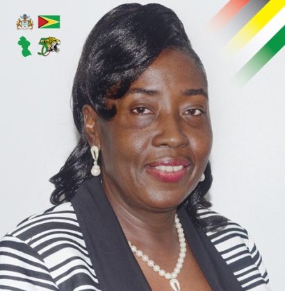 Hon. Valerie Patterson, Minister within the Ministry of Communities, with responsibility for housing