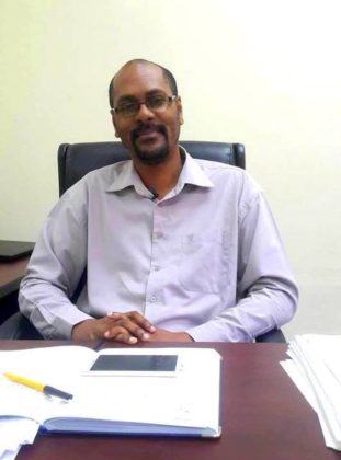 Manager of the Information Systems Department, Guyana Lands and Surveys Commission, Mr. David Cole
