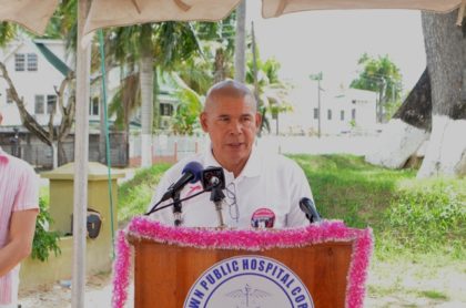 Minister of Public Health Dr. George Norton, pledges Minister of Public Health’s continued support in the fight against Breast Cancer