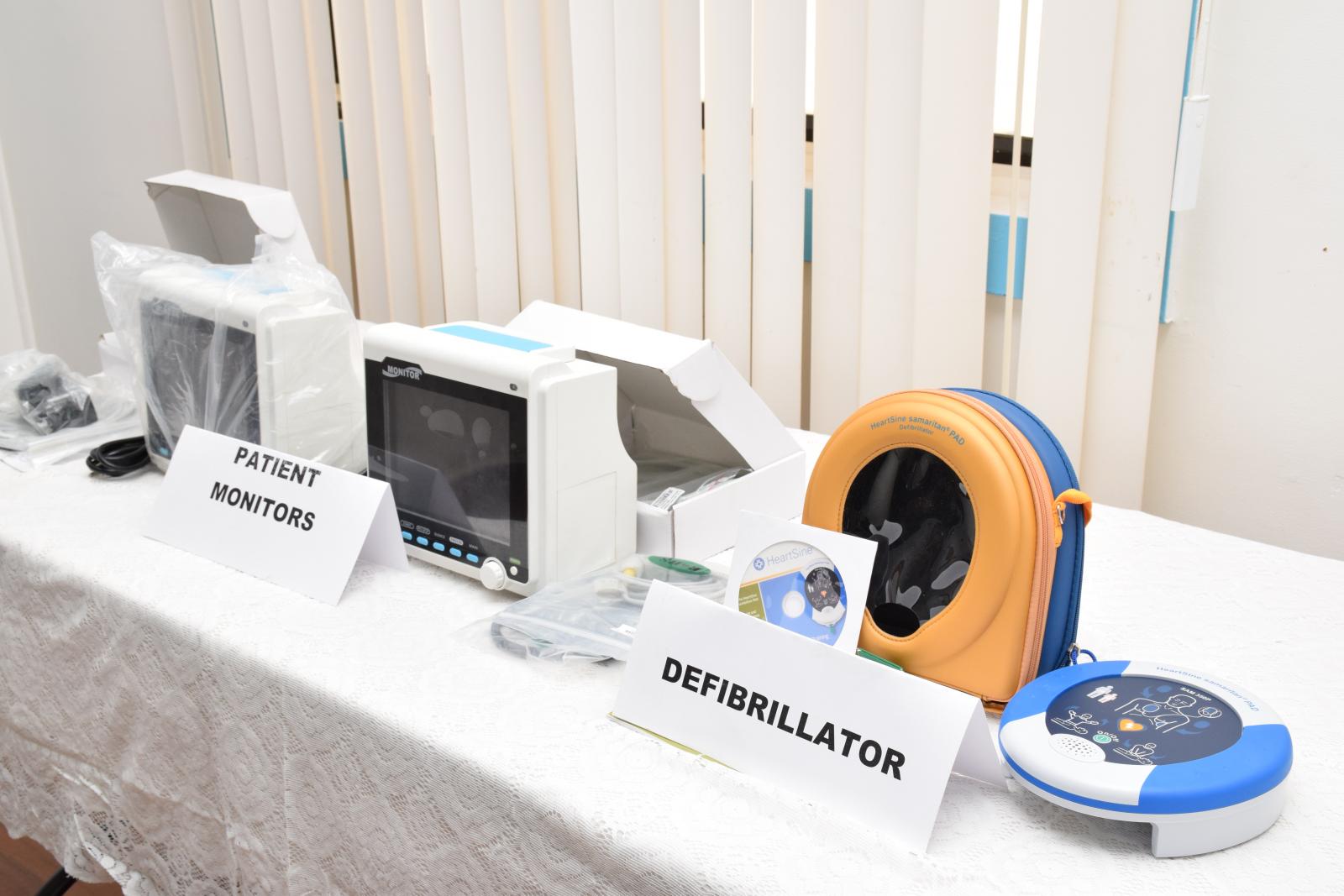 Guyana Medical Mission donates medical equipment to the GPHC Department of Public Information