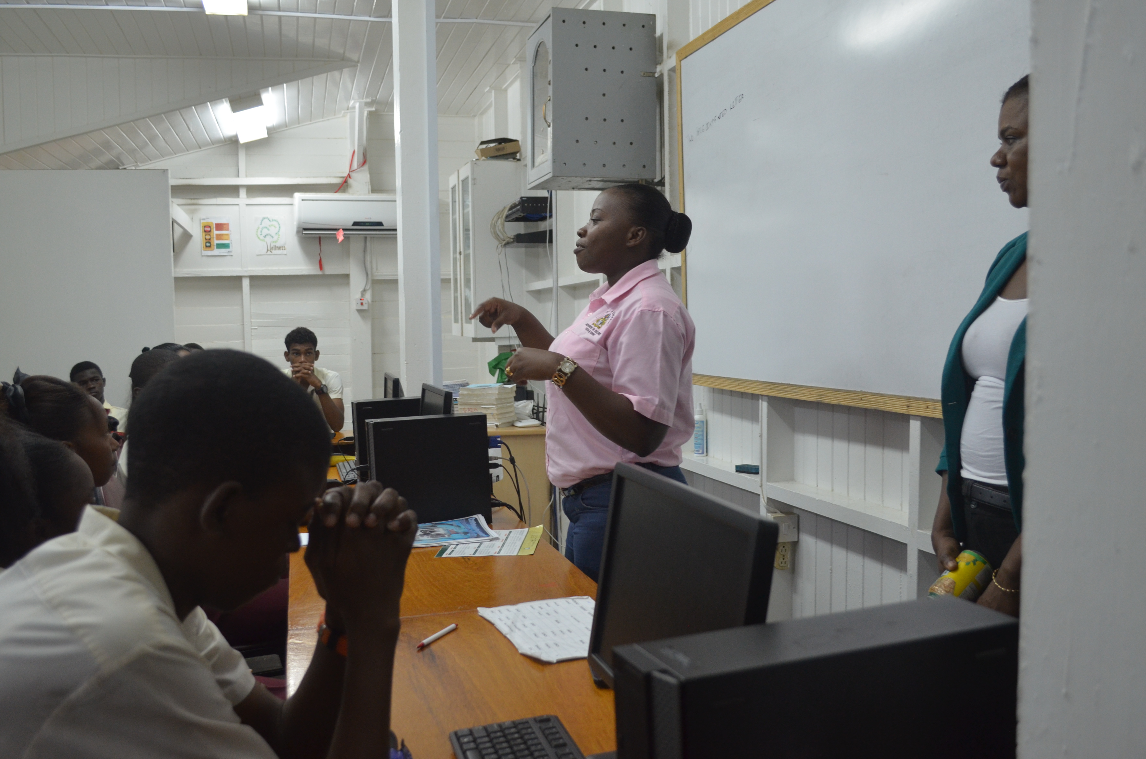 Youth Director meets with Berbice students on social issues affecting them