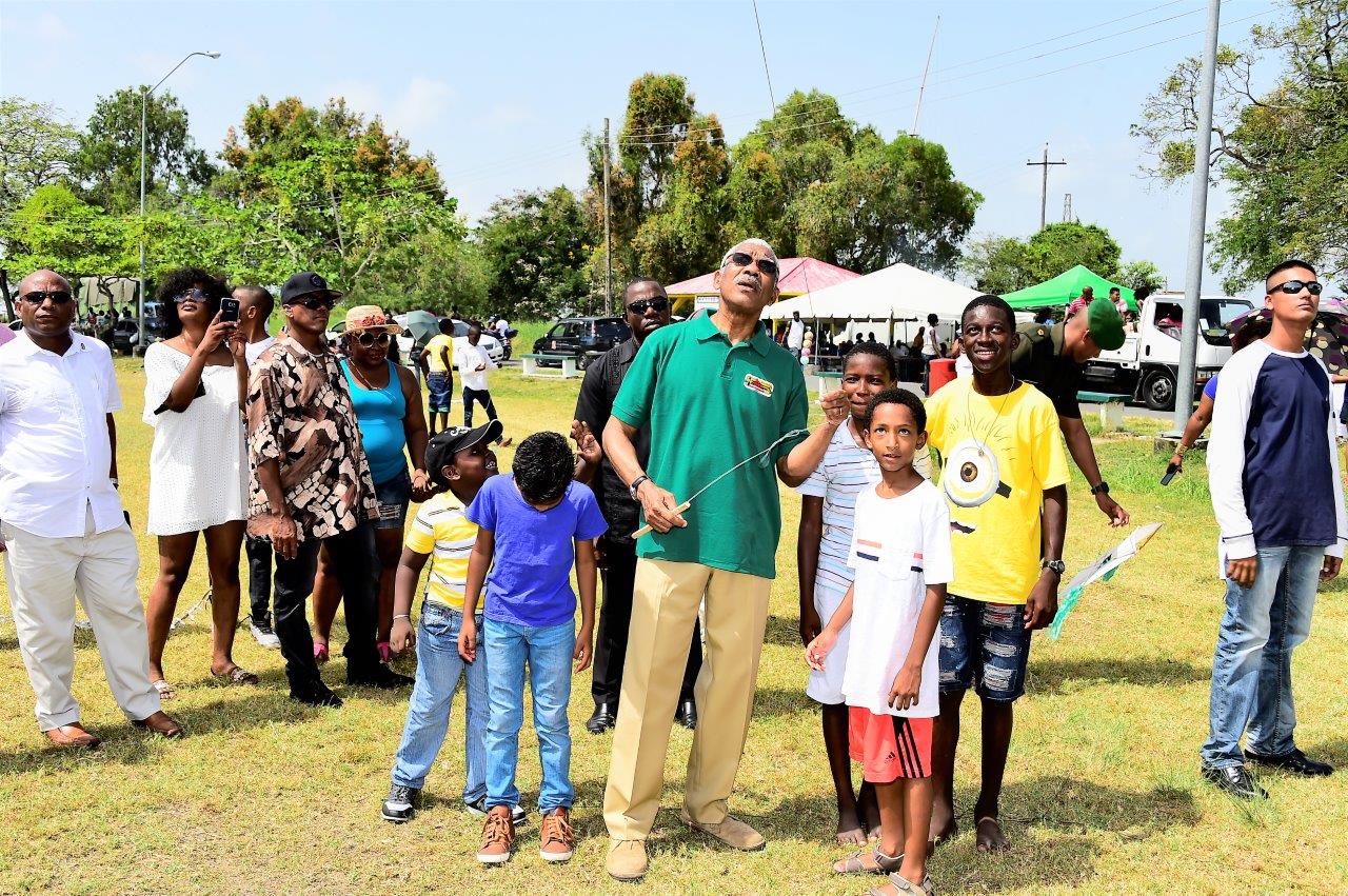 Flying kites at Easter time is a particularly ‘Guyanese’ invention