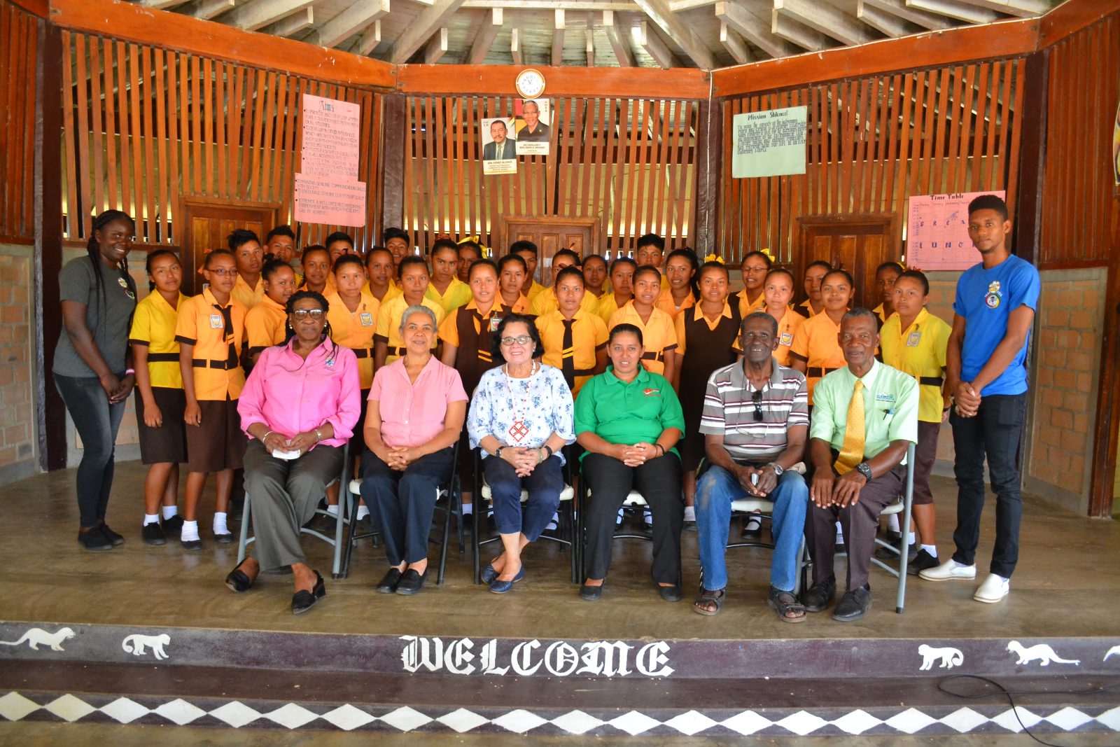 First Lady takes robotics and self-reliance workshops to North Rupununi