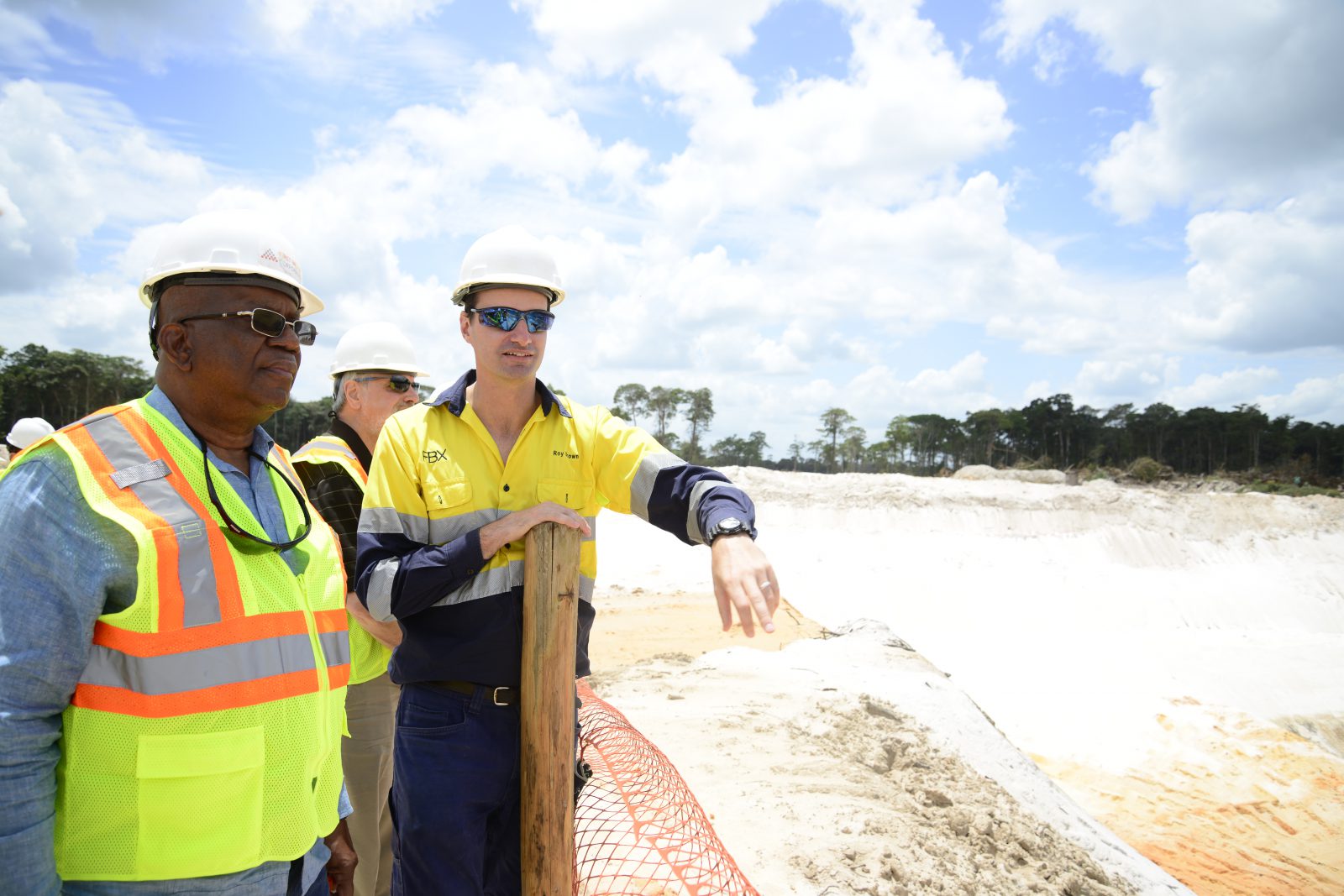 Work at First Bauxite’s Bonaskia Mining Project well underway DPI Guyana