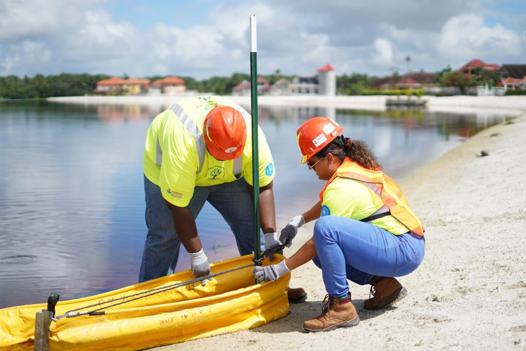 Oil Spill Response Training wraps up Department of Public Information