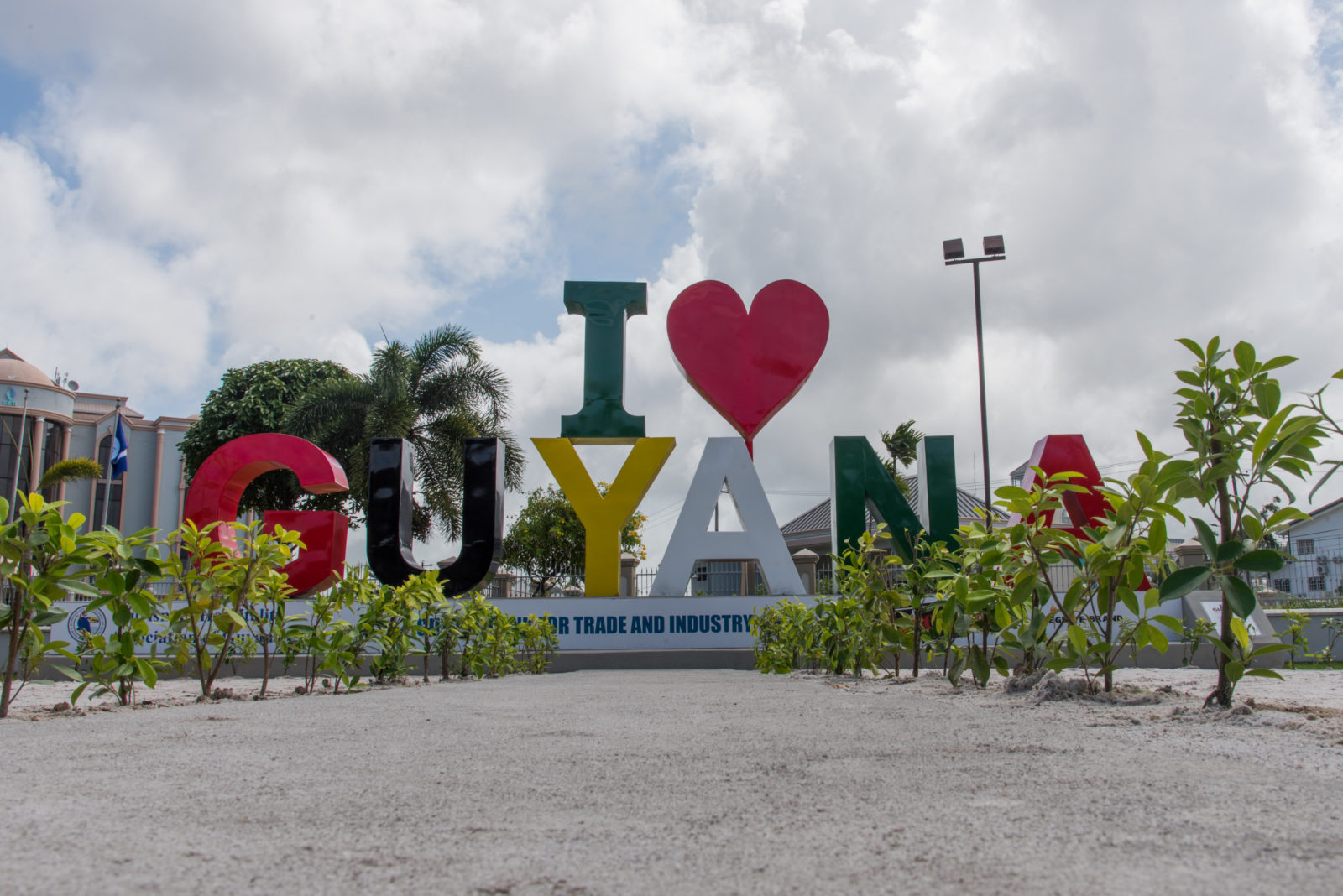 “I love Guyana” sign is more than just a statement – Min. Rajkumar