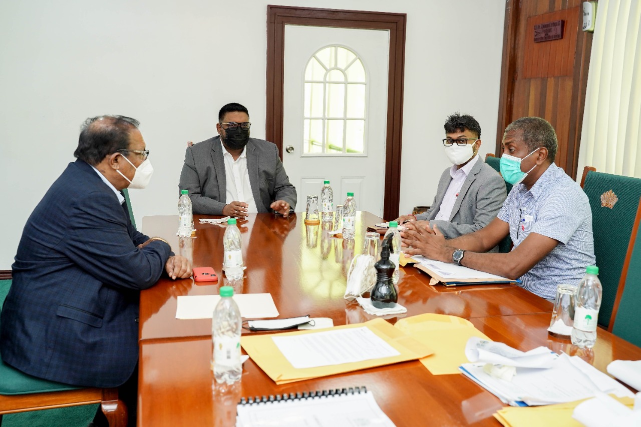 President meets Georgetown Mayor, Deputy – DPI Guyana