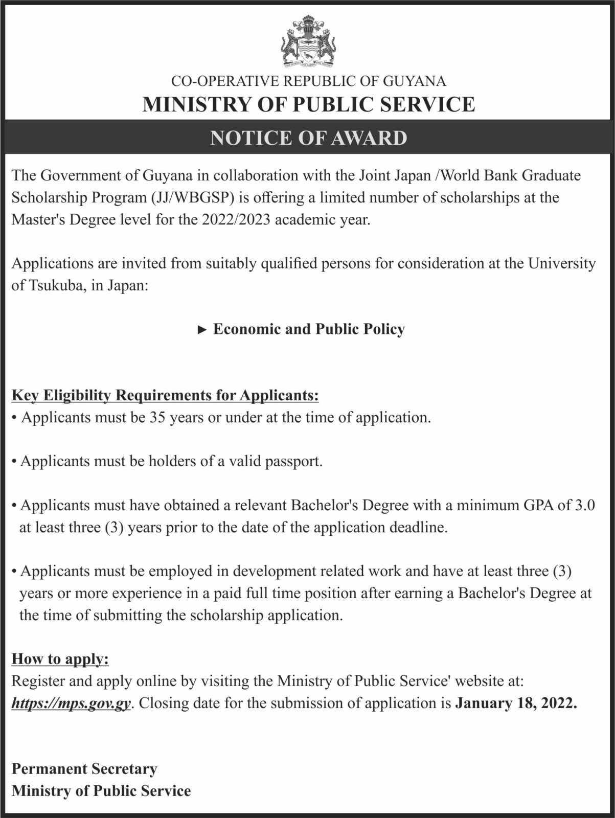 ministry-of-public-service-notice-of-award-economic-and-public