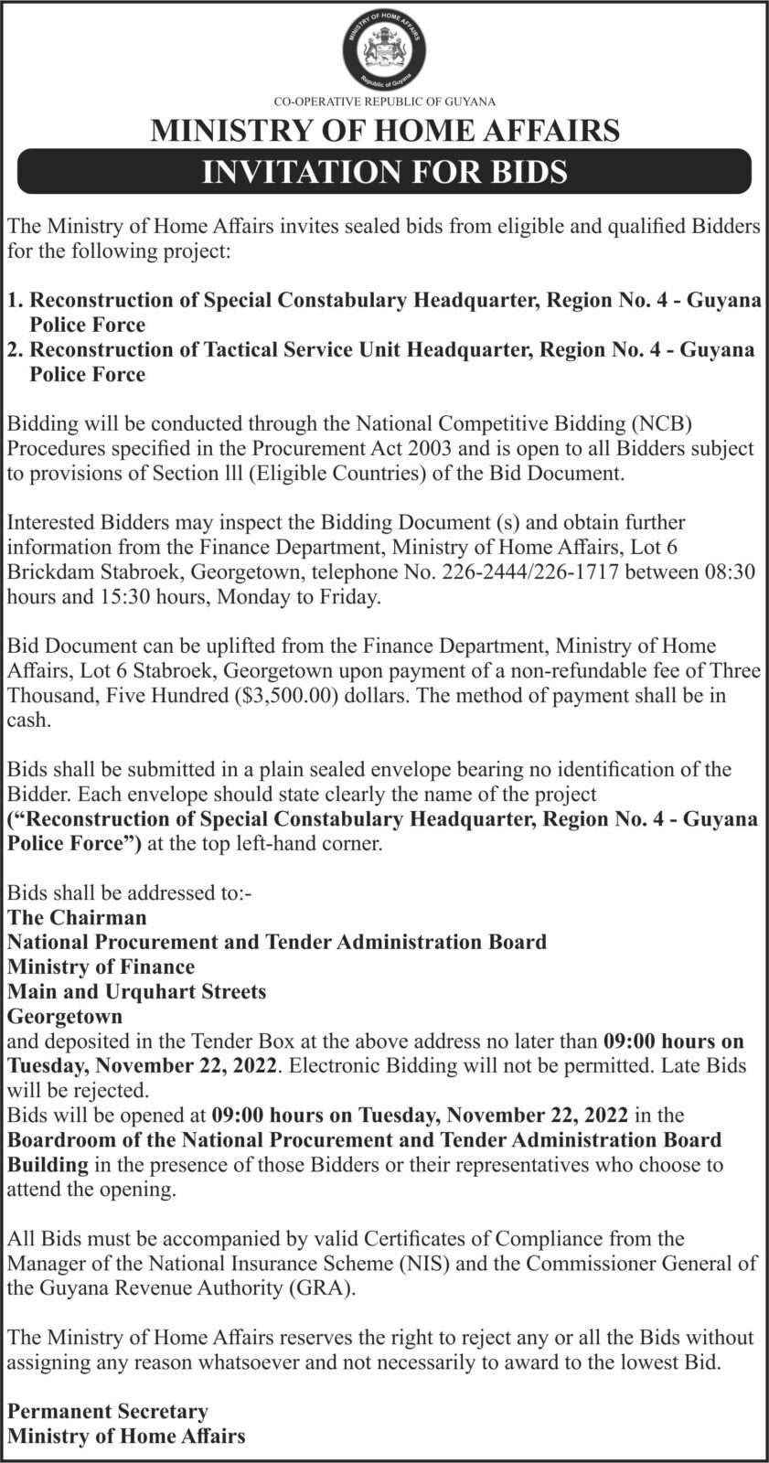 ministry-of-home-affairs-ifb-reconstruction-of-special-constabulary