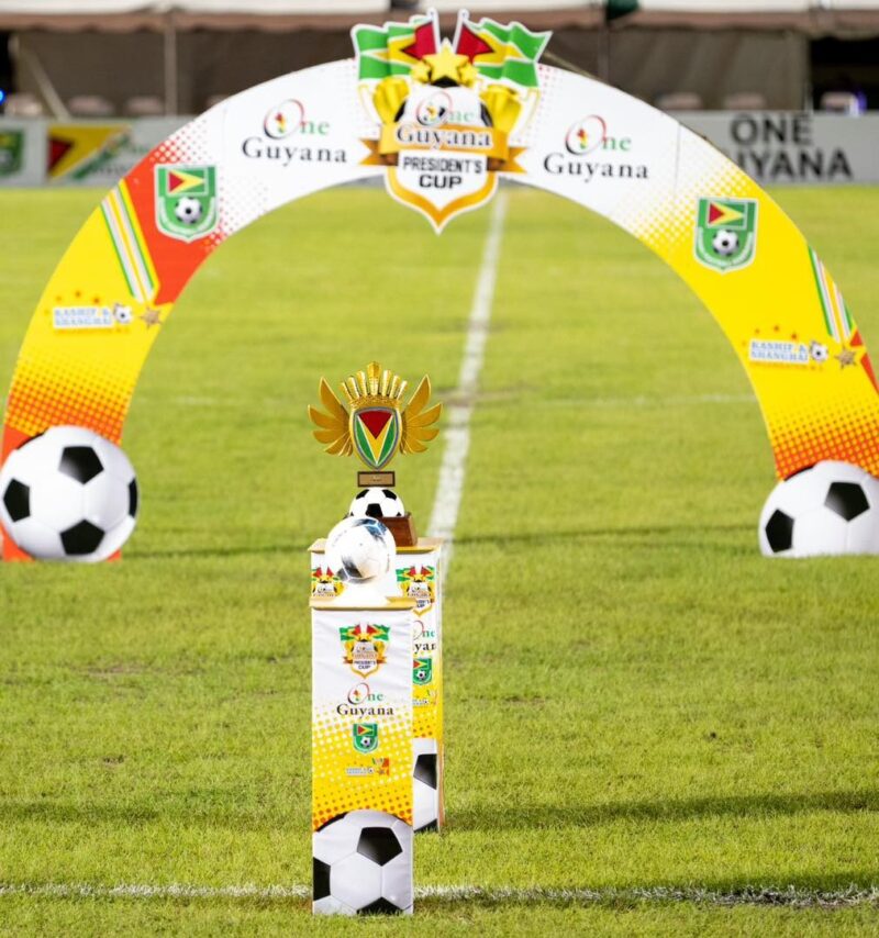 One Guyana Cup To Build Nation S Credentials President Ali HIGH   The One Guyana Presidents Cup Football Tournament Kicked Off At The Leonora Track And Field Facility On Sunday 800x854 